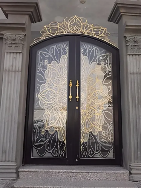 أبواب حديد فلل الرياض