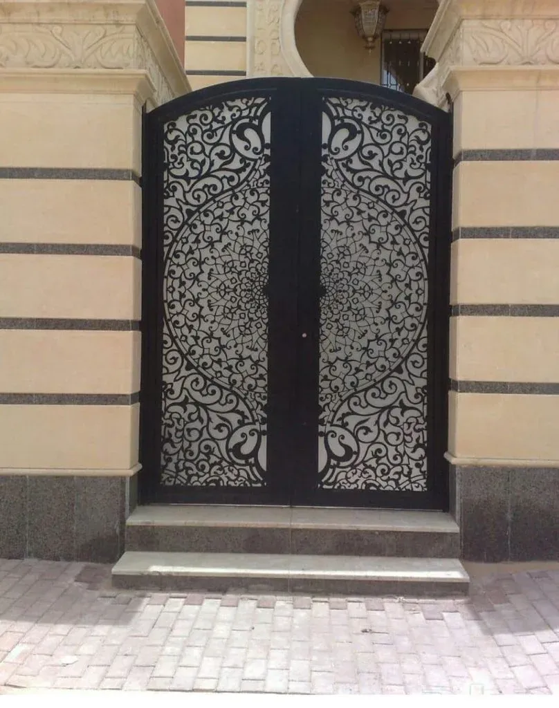 نقوش-ليزر-باب-حديد-الرياض نقوش ليزر باب حديد الرياض