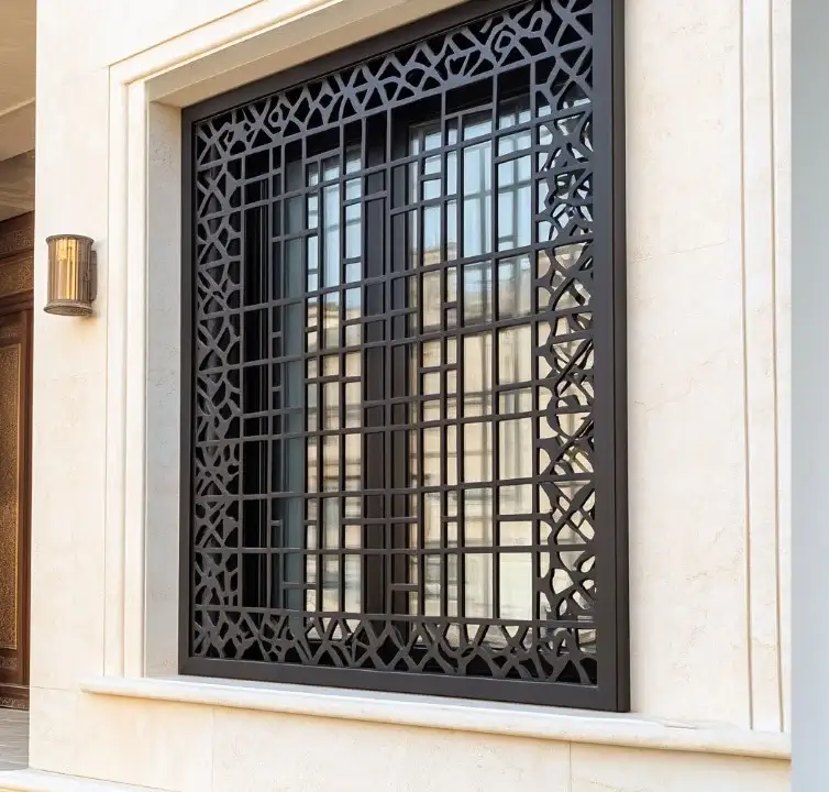 شبابيك حديد زخارف فاخرة الرياض