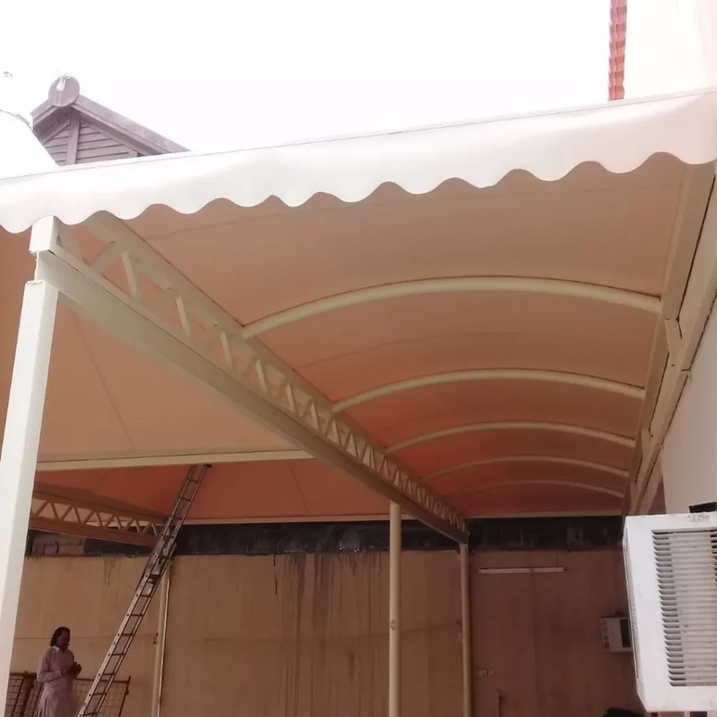 تركيب مظلات قماش احترافية الرياض