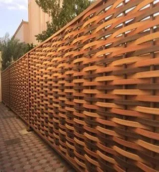 أعمال سواتر مداخل أنيقة الرياض